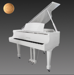 CHLORIS HG 152 WHITE SELF PLAYING GRAND PIANO FOR SALE