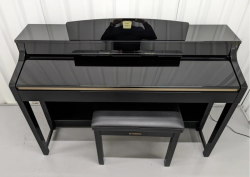 Yamaha Clavinova CLP 370 Polished Ebony Digital Piano
