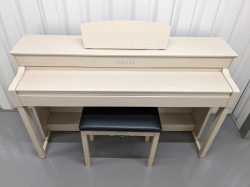 Yamaha CLP 535 White Ash Piano for Sale      