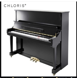 Chloris HU 131 Brand New Upright Piano In Glossy Black