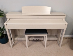 Yamaha Clavinova CLP 545 White Ash Digital Piano